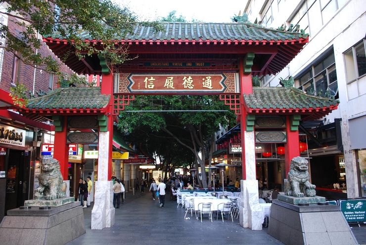 Khu phố China ở Sydney – Chinatown Sydney