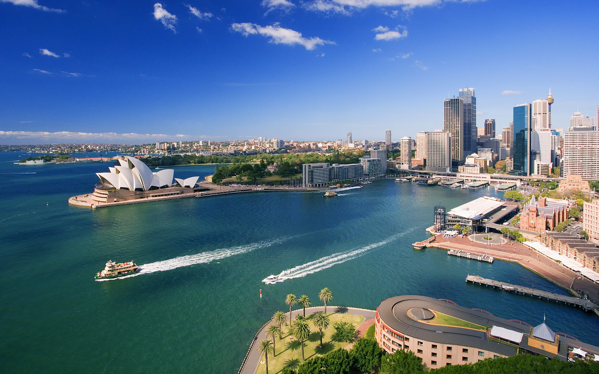 Thành phố Sydney nằm tại vị trí đắc địa của Úc