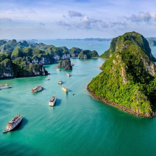 Chương trình tour Hà Nội – Hạ Long tàu 5 sao luxury ăn buffet tự chọn