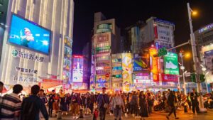 Chợ đêm Tây Môn Đình - Tour du lịch Đài Loan